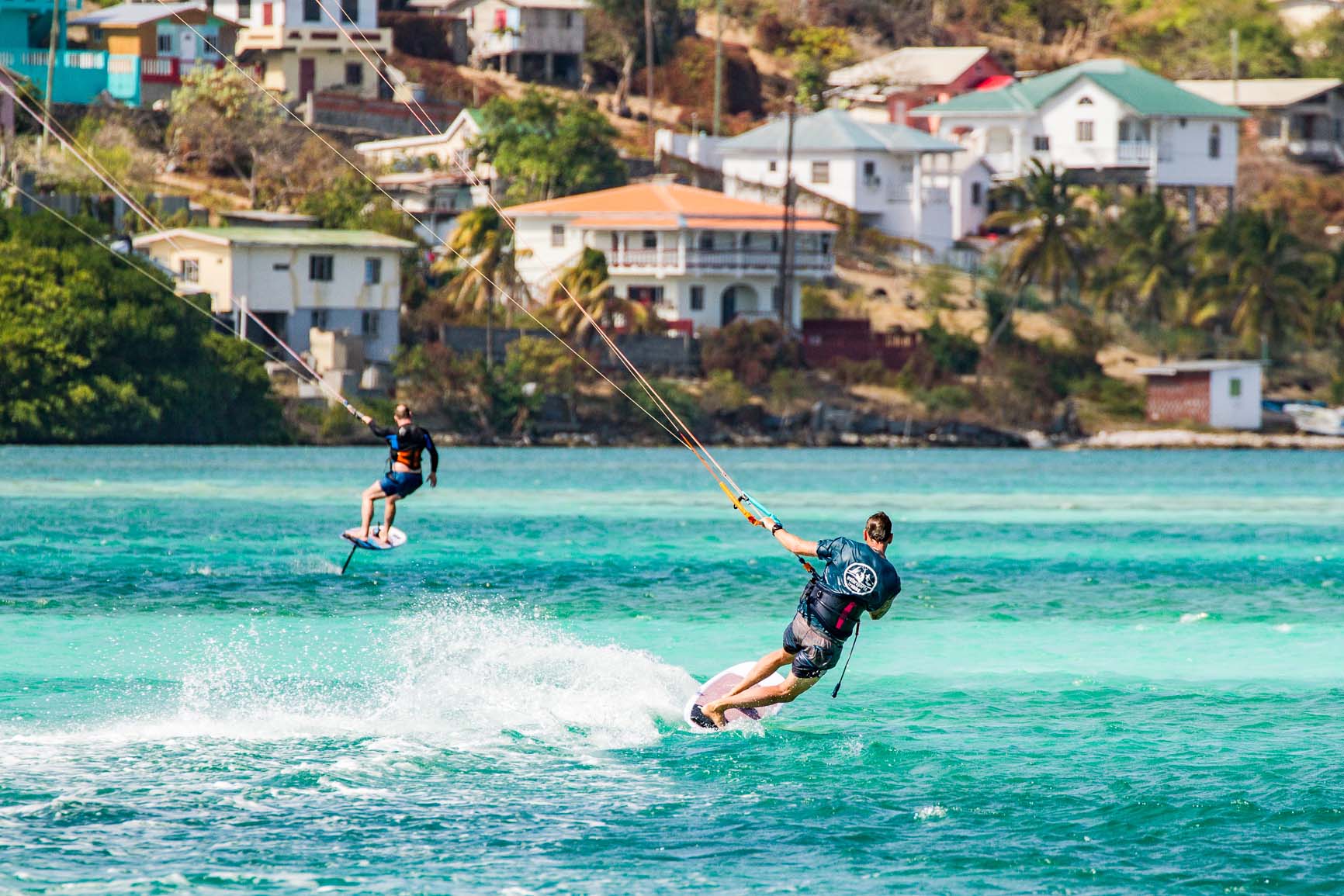 kite safari karibik